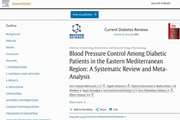 Blood Pressure Control Among Diabetic Patients in the Eastern Mediterranean Region: A Systematic Review and Meta-Analysis